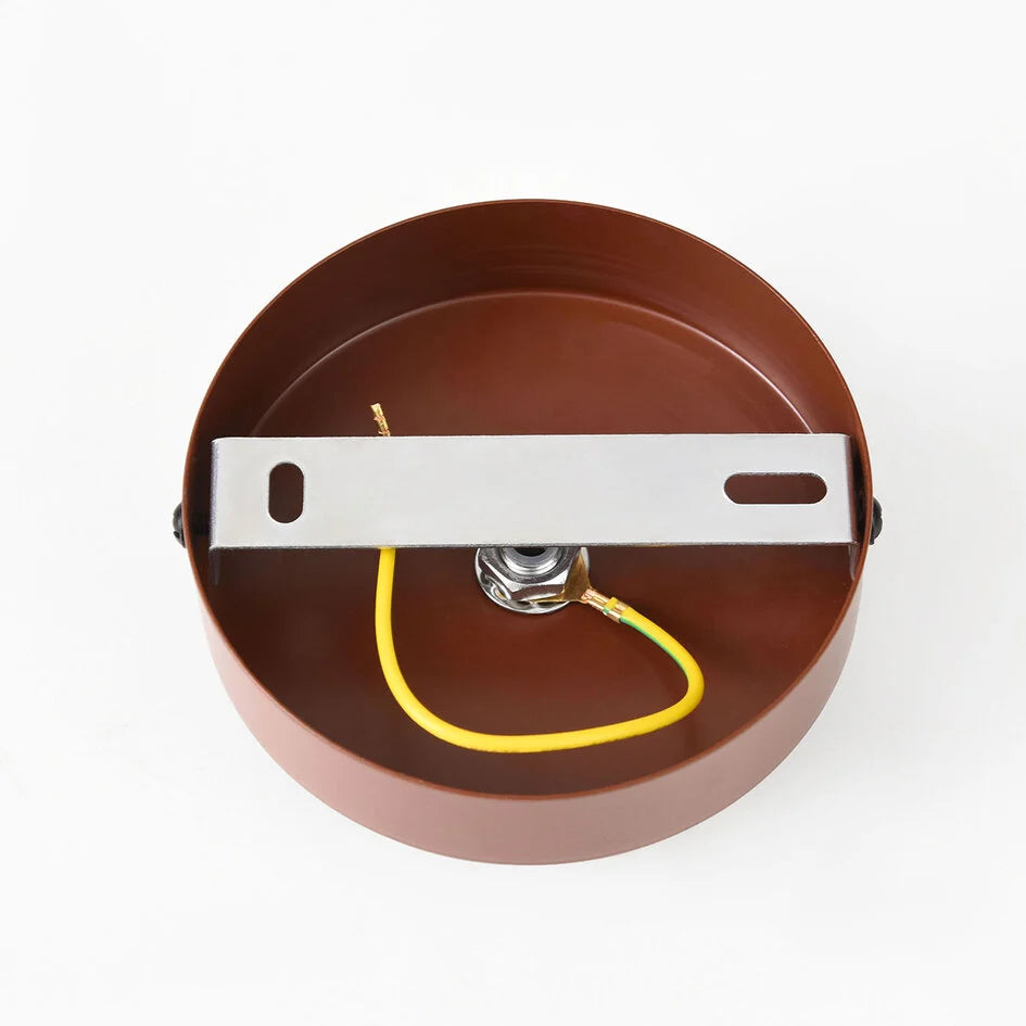 Design-Pendelleuchte Caelio | Travertin & Holz