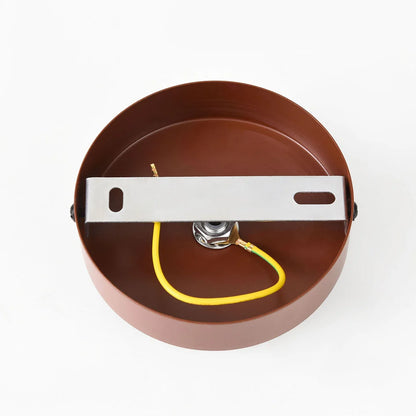 Design-Pendelleuchte Caelio | Travertin & Holz