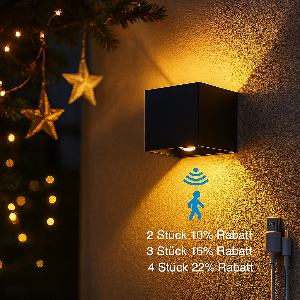 Wiederaufladbare LED-Tischlampe mit Stil und Funktion