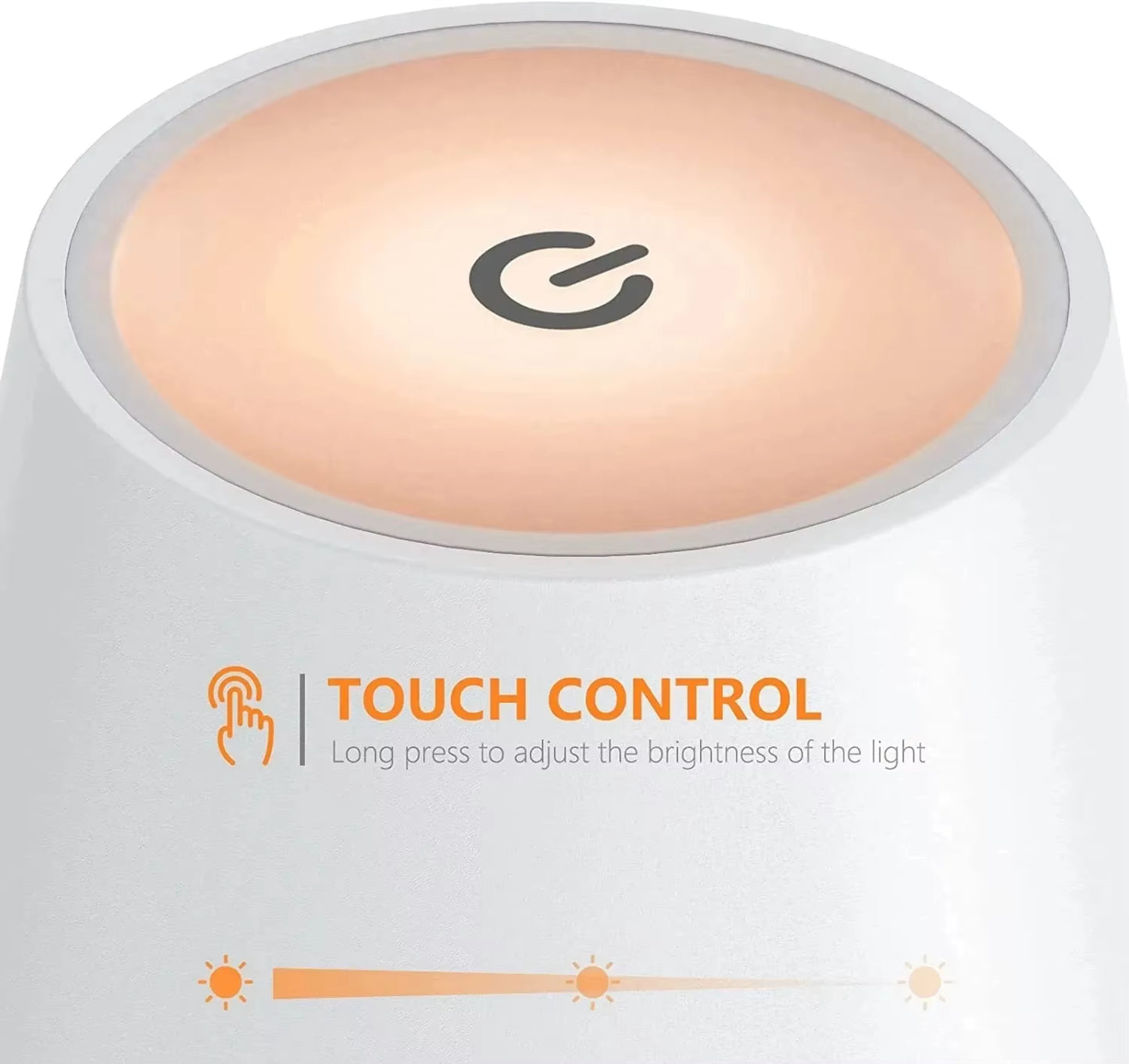 Wiederaufladbare LED-Tischlampe mit Stil und Funktion