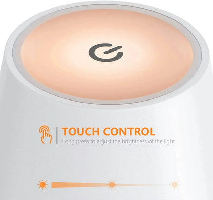 Wiederaufladbare LED-Tischlampe mit Stil und Funktion